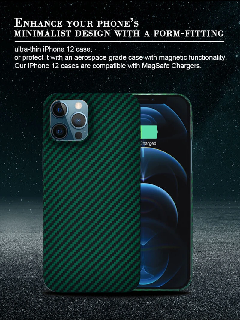 Green Color Magnetic Colorful Case Mobile Phone Case for iPhone 12 PRO Max