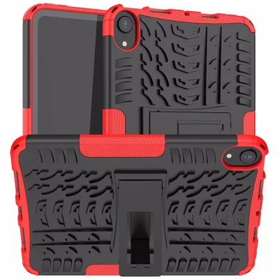 Nuevo diseño de patrón de neumáticos con soporte a prueba de golpes actualizado TPU + PC Tablet Case para iPad Mini 6 8,3 pulgadas 2021 6.ª generación