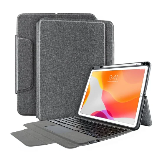 Magic Keyboard Case para iPad 10th Gen Tablet Case con cubierta de teclado inalámbrico Trackpad Proveedor de China