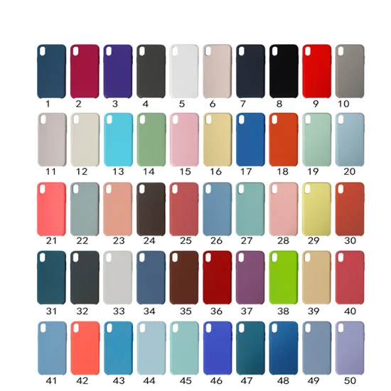 Precio al por mayor Funda de silicona para teléfono móvil para iPhone7 Xr 14 PRO Max Contraportada Accesorios para teléfonos celulares de carcasa blanda