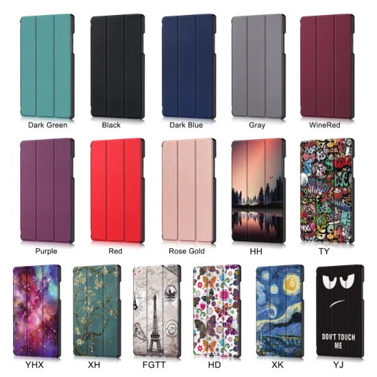 Para iPad Mini 6th Generation Tablet Cover Slim Trifold Smart Folio PU Funda de cuero para iPad Mini 6 8.3 pulgadas 2021